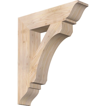 Ekena Millwork Legacy Traditional Smooth Bracket, Douglas Fir, 5 1/2"W x 26"D x 30"H BKT06X26X30LEC01SDF